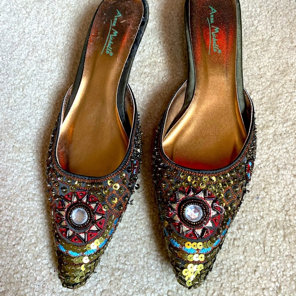 Beaded Slip on shoes - Picture 1 of 11